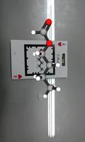 3D Molecular AR(Acid) Affiche