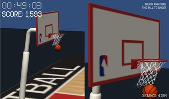 3D Basketball captura de pantalla 2