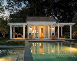 Pool House Design Affiche