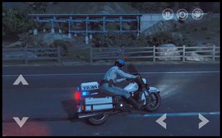 Police Motorbike : Rider Crime Patrol Robber Chase скриншот 1