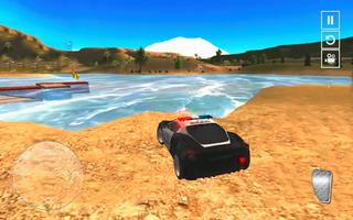 Police Car: Real Offroad Driving Game Simulator 3D capture d'écran 2