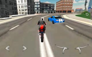 Police Bike: City Motorbike Driving Simulator Game Affiche