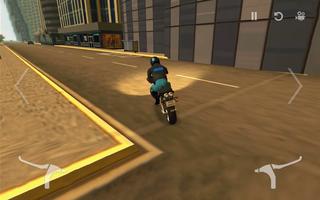 Police Motorbike: City Patrol Driving Simulator 3D capture d'écran 1