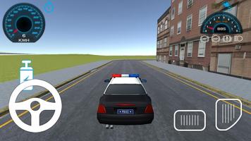 Police Car Simulator 3D Affiche