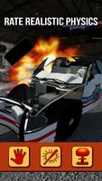 Police Car Destruction 3D capture d'écran 2