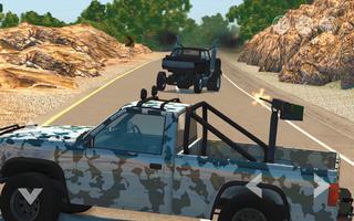 Police vs Terrorist : City Escape Car Driving Game capture d'écran 3