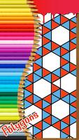 Polygon Coloring Book for Kids screenshot 1