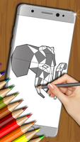 Polygon Coloring Book for Kids screenshot 2