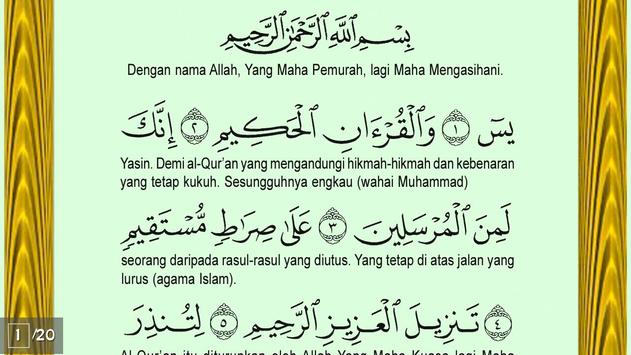 Bacaan yasin dan tahlil Bacaan yasin dan tahlil