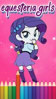 Coloring Game for Equestria Girl ポスター