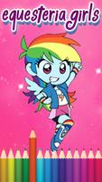 Coloring Game for Equestria Girl スクリーンショット 1