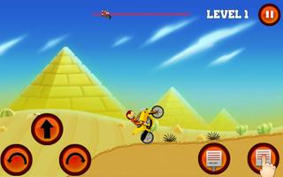 Iron Bike Racing Climb Hill Man Game screenshot 1