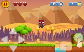 Super Spider World Sandy Man Game скриншот 2