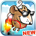 Jetpack mouse. Fantasy world. آئیکن