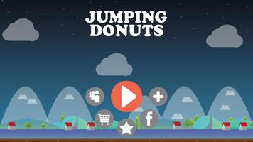 Poster Jumping Donuts!