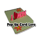 Kartki pop-up miłość aplikacja