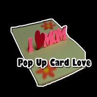 Pop Up Card Love Affiche