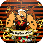 Popaye the sailor man™ Adventures free games ícone