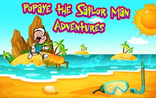 Popaye the sailor man™ Adventures free games Cartaz