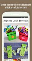 DIY Popsicle Stick Craft Step by Step Poster