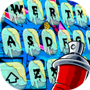 Clavier Emoji Avec Le Thème Graffiti APK