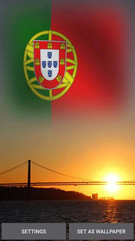 Bandeira De Portugal Fundo 3d Para Android Apk Baixar