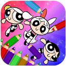 Power Girls Coloring Game APK