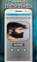 Pousser la barbe plus vite الملصق