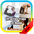 آیکون‌ Practice Yoga at Home