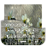 Premium Rain Drop Keyboard Theme