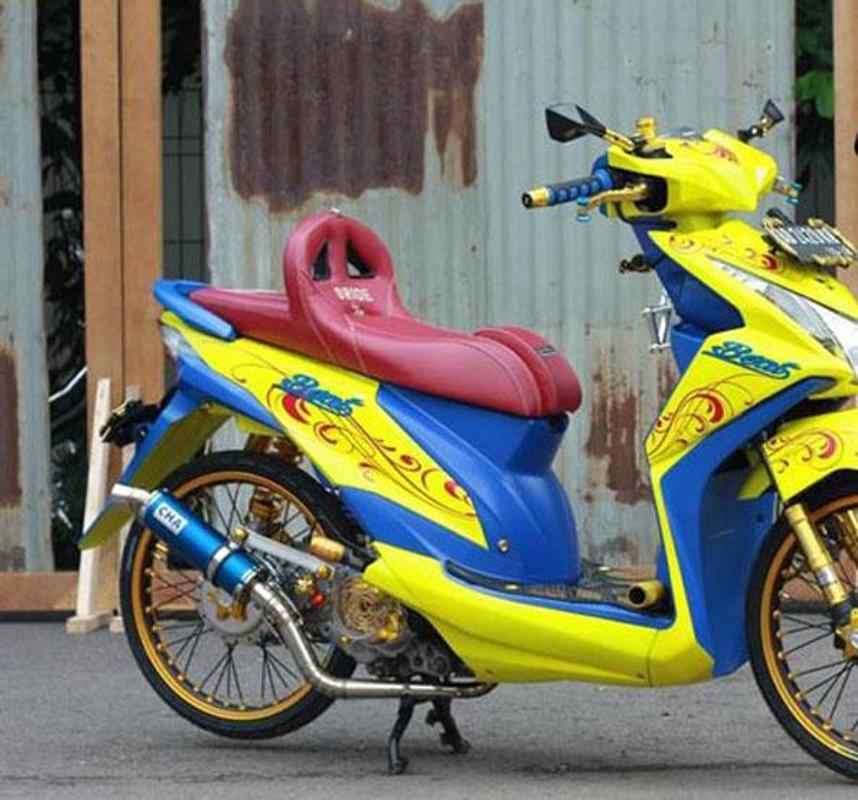 Foto Motor Modifikasi Beat - Pecinta Dunia Otomotif
