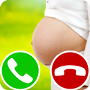 pregnant fake call APK