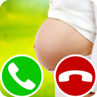 pregnant fake call آئیکن