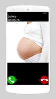 pregnant fake call capture d'écran 1