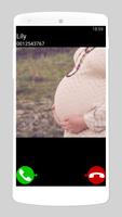 pregnant fake call capture d'écran 2