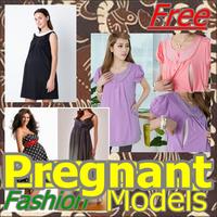 Poster Pregnant Fashion Models