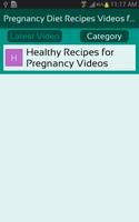 1 Schermata Pregnancy Diet Recipes Videos for Pregnant Women