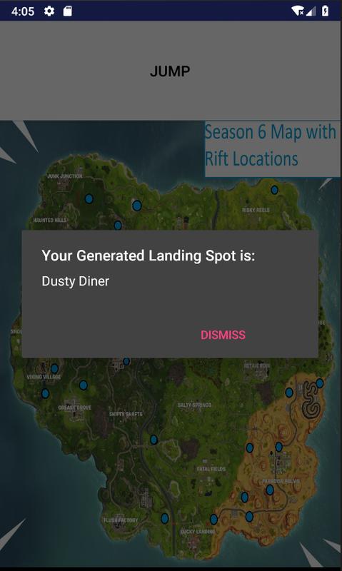 random landing spot generator for fortnite season6 تصوير الشاشة 4 - random fortnite location generator new map