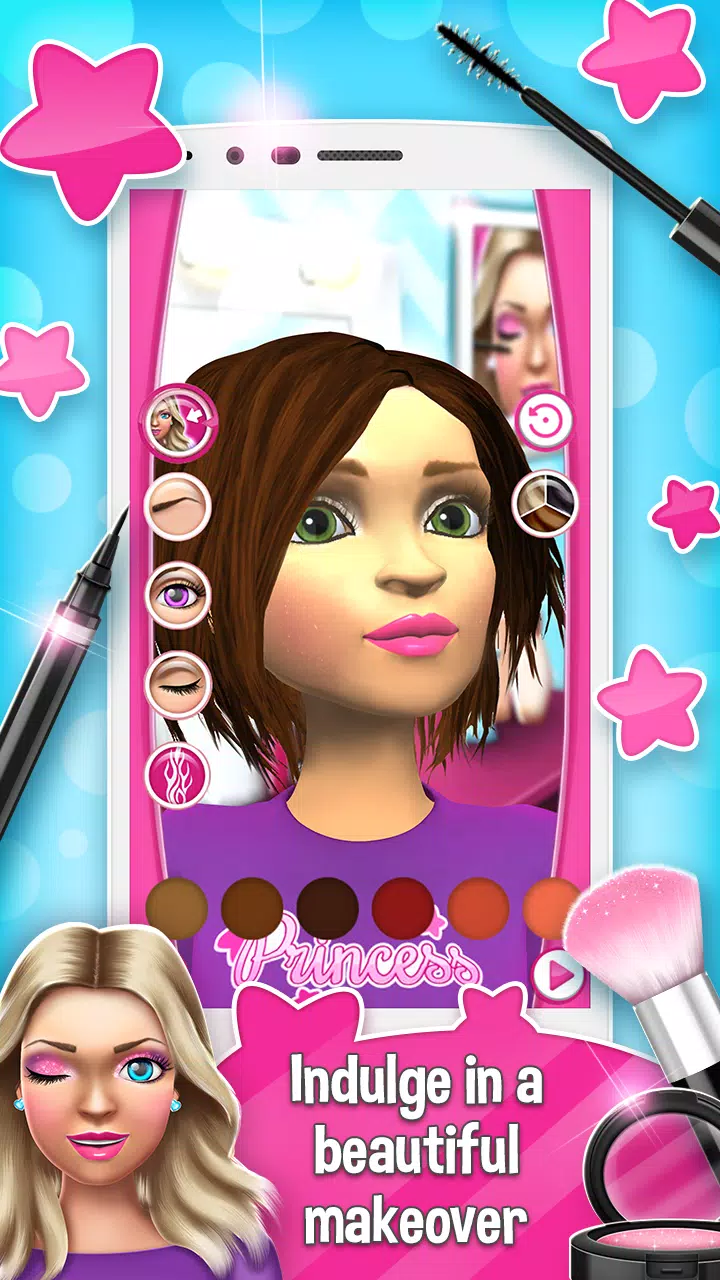 Princesa 3D Salon - Jogo de Meninas grátis em Realistic 3D Ambiente Salon  Maquiagem::Appstore for Android