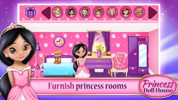 برنامه‌نما Princess Doll House Games عکس از صفحه