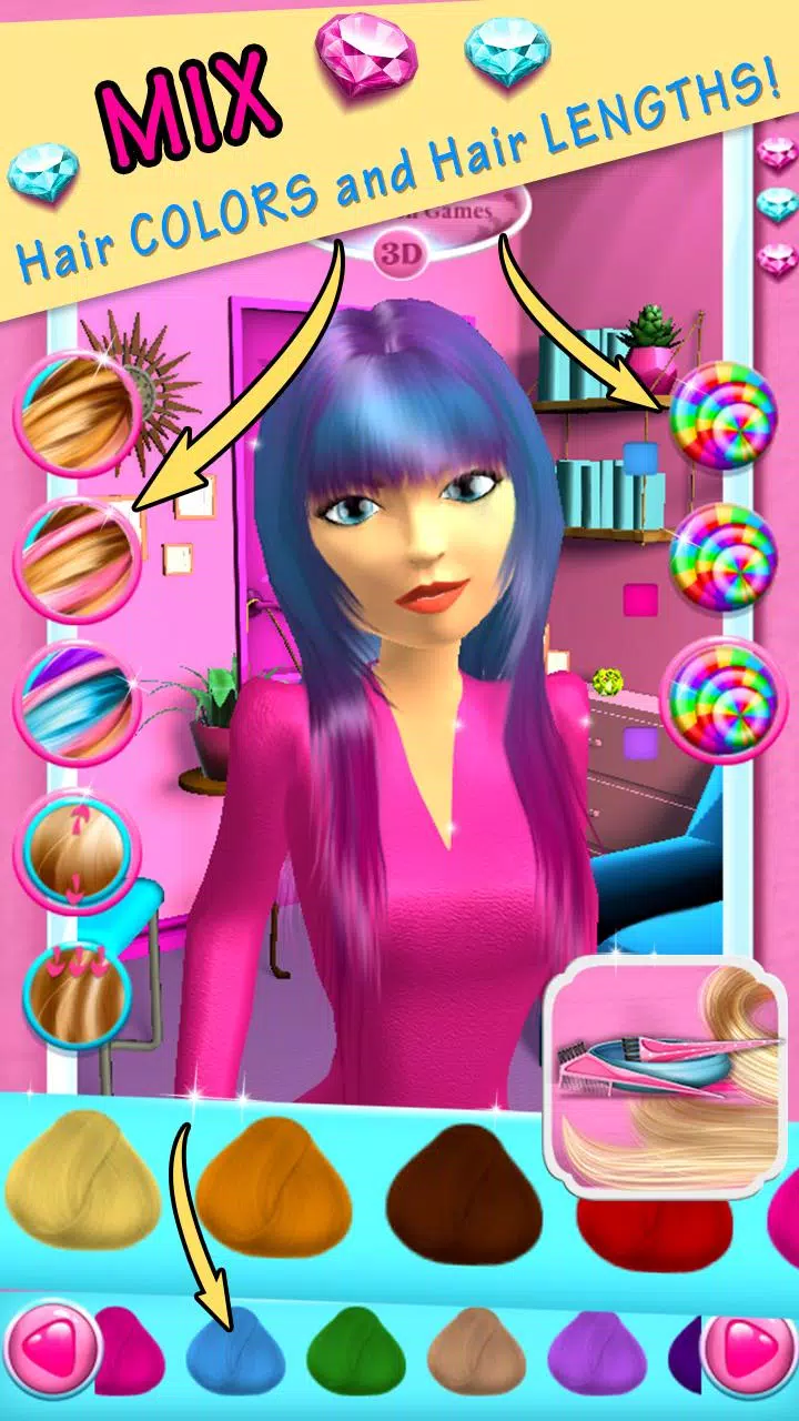 Princess Hair Salon Games 3D APK for Android Download