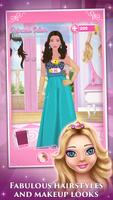 Princess Salon Dress Up Games Affiche