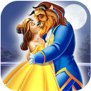 Princess Belle and Beast Kiss APK