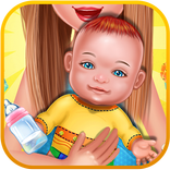 Woman Give Birth Newborn Baby