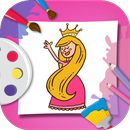 Princess Girls Coloring Games APK