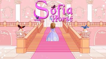 👸 Sofia with horse Affiche