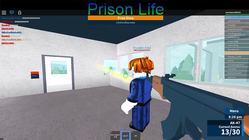 Best Roblox Prison Life Player Ver