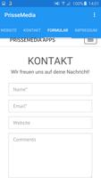 1 Schermata PrisseMedia App Support