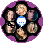 Private Chat and Video Call apps free icône