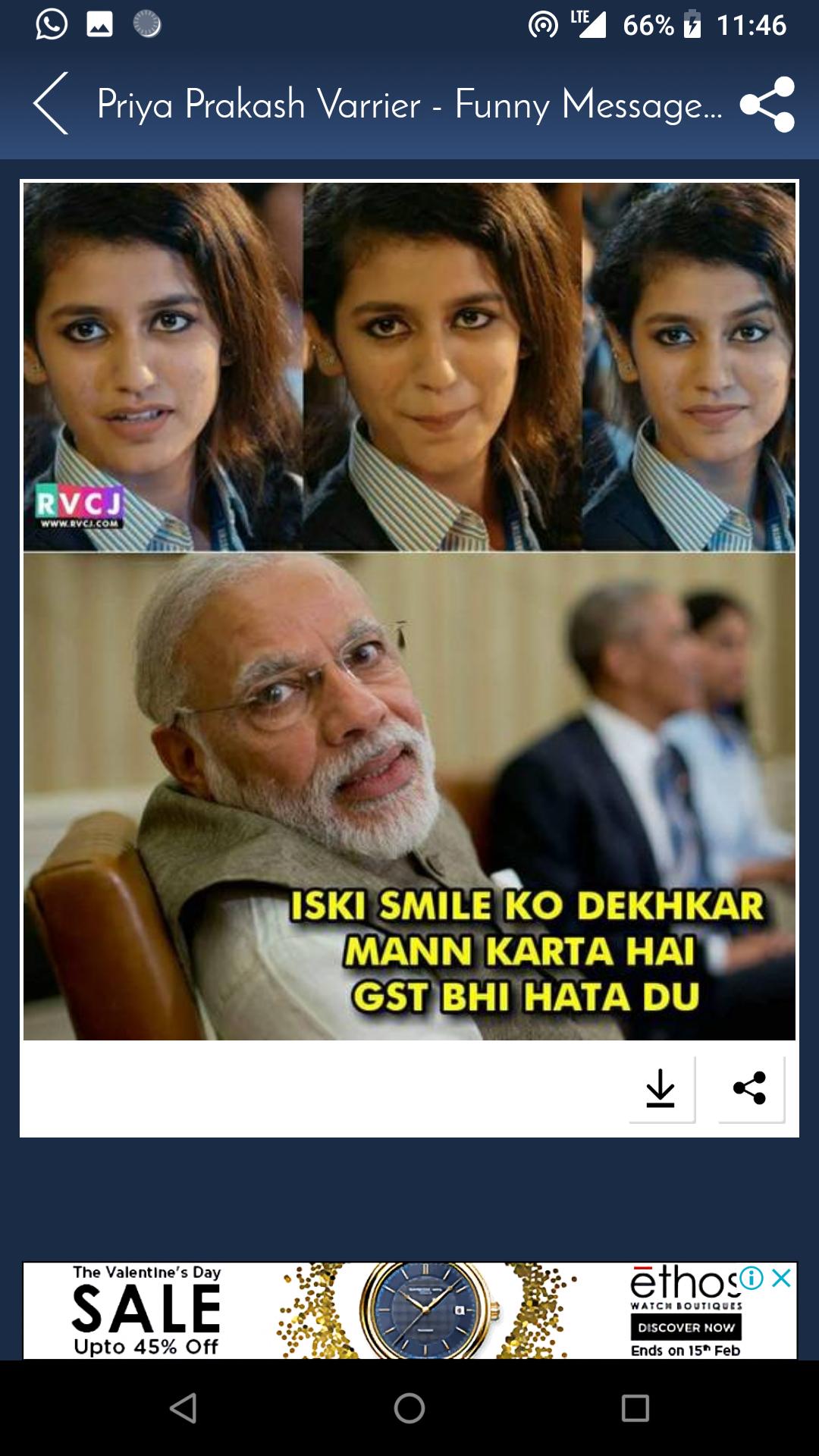 Priya Prakash Varrier - Funny Messages WhatsApp APK for Android Download